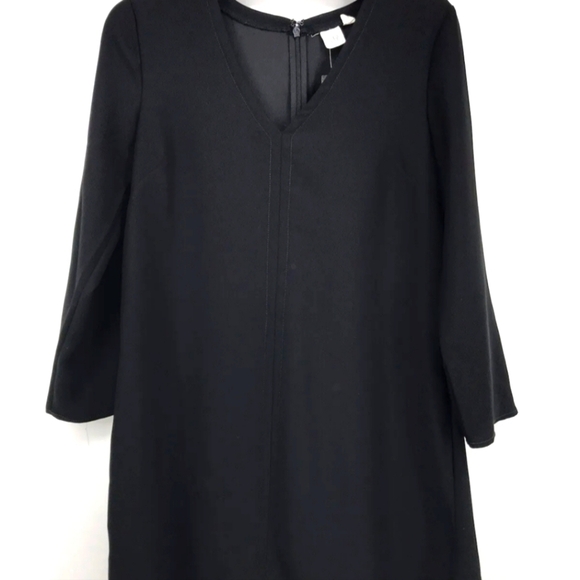 GAP Shealth Dress Long sleeves Black size large - Picture 1 of 7